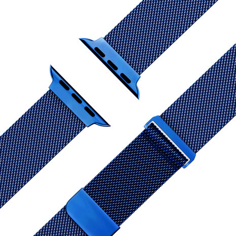 Bandz Bandz Apple Watch Milanese Loop Armband (Blau) Bandz Bandz Apple Watch Milanese Loop Armband (Blau)