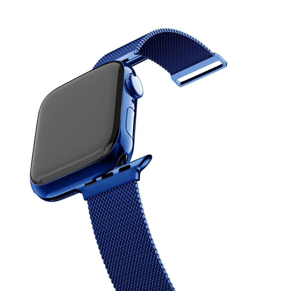 Bandz Bandz Apple Watch Milanese Loop Armband (Blau) Bandz Bandz Apple Watch Milanese Loop Armband (Blau)