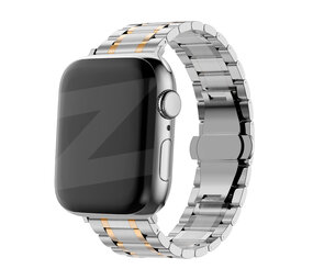 Bandz Bandz Apple Watch Stahlarmband Deluxe (Silber/Gold) Bandz Bandz Apple Watch Stahlarmband Deluxe (Silber/Gold)