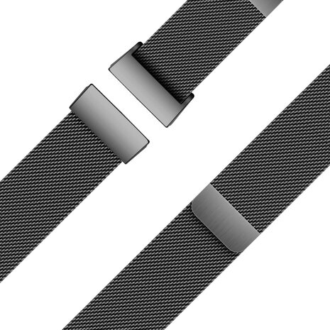 Bandz Bandz Fitbit Charge 3 Milanese Loop Armband (Schwarz) Bandz Bandz Fitbit Charge 3 Milanese Loop Armband (Schwarz)