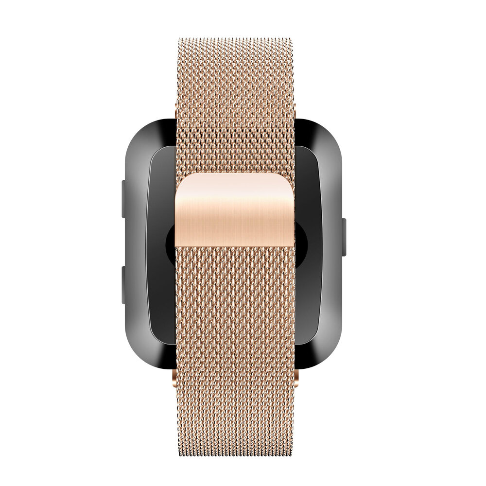 Bandz Bandz Fitbit Versa / Versa 2 Milanese Loop Armband (Rosa Gold) Bandz Bandz Fitbit Versa / Versa 2 Milanese Loop Armband (Rosa Gold)