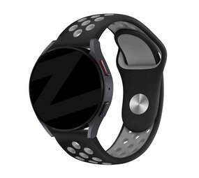 Bandz Bandz Huawei Watch GT 2 46mm Sport Armband 'Deluxe' (Schwarz/Grau) Bandz Bandz Huawei Watch GT 2 46mm Sport Armband 'Deluxe' (Schwarz/Grau)