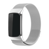 Strap-it® Fitbit Charge 6 Milanese Armband (Silber) Strap-it® Fitbit Charge 6 Milanese Armband (Silber)