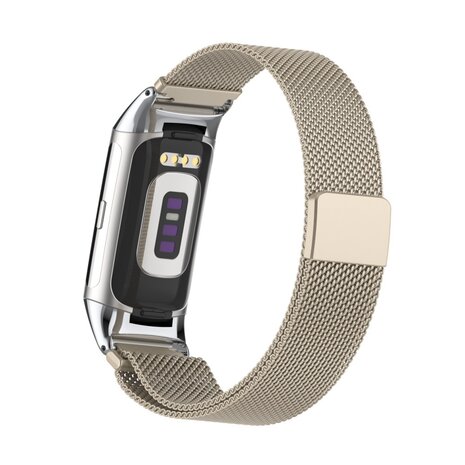 Strap-it® Strap-it Fitbit Charge 6 Milanese Armband (Polarstern) Strap-it® Strap-it Fitbit Charge 6 Milanese Armband (Polarstern)