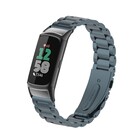 Strap-it® Strap-it Fitbit Charge 6 Stahlarmband (Space Grey)