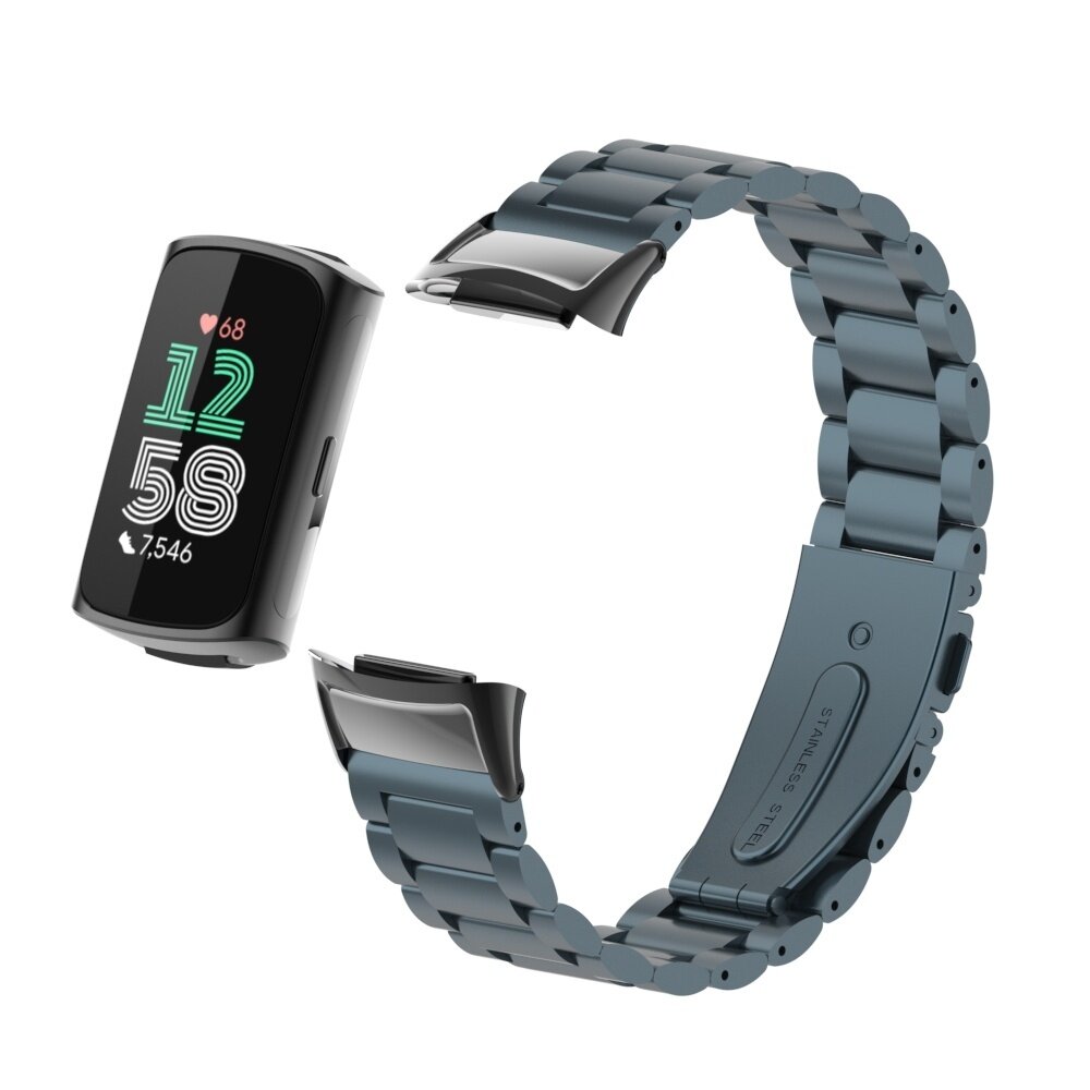 Strap-it® Strap-it Fitbit Charge 6 Stahlarmband (Space Grey) Strap-it® Strap-it Fitbit Charge 6 Stahlarmband (Space Grey)
