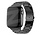 Bandz Apple Watch Klassisches Stahlenarmband (Schwarz)