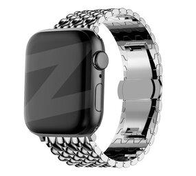 Bandz Bandz Apple Watch Stahlenband 'Dragon' (Silber) Bandz Bandz Apple Watch Stahlenband 'Dragon' (Silber)