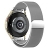 Strap-it® Strap-it Samsung Galaxy Watch 4 40mm 'One push' Milanese Armband (Silber) Strap-it® Strap-it Samsung Galaxy Watch 4 40mm 'One push' Milanese Armband (Silber)