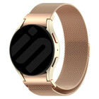 Strap-it® Strap-it Samsung Galaxy Watch 5 40mm 'One push' Milanese Armband (Rosegold)