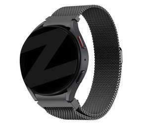Bandz Bandz Samsung Galaxy Watch 6 - 44mm Milanese Loop Armband (Schwarz) Bandz Bandz Samsung Galaxy Watch 6 - 44mm Milanese Loop Armband (Schwarz)