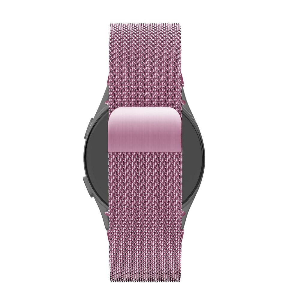 Bandz Bandz Samsung Galaxy Watch 5 - 40mm Milanese Loop Armband (Rosa) Bandz Bandz Samsung Galaxy Watch 5 - 40mm Milanese Loop Armband (Rosa)