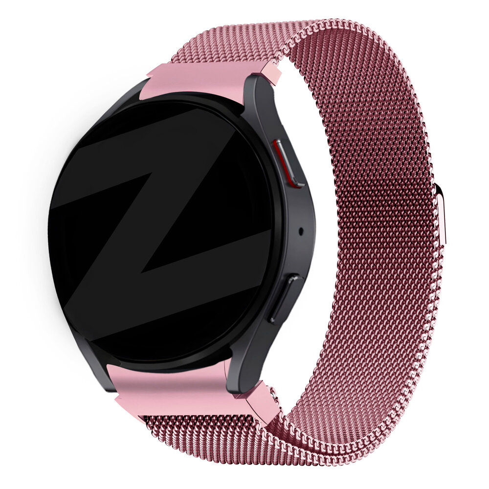 Bandz Bandz Samsung Galaxy Watch 6 - 40mm Milanese Loop Armband (Rosa)