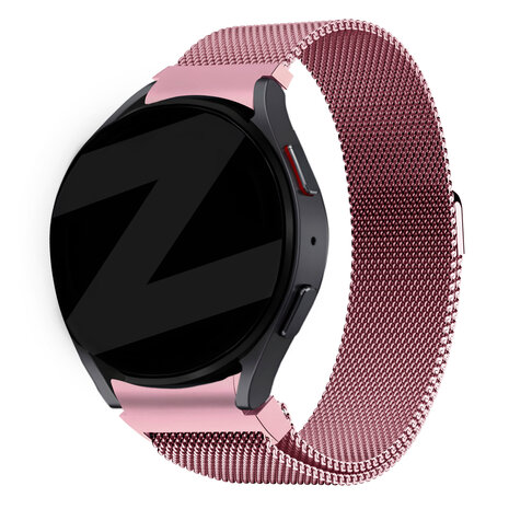 Bandz Bandz Samsung Galaxy Watch 6 - 40mm Milanese Loop Armband (Rosa)