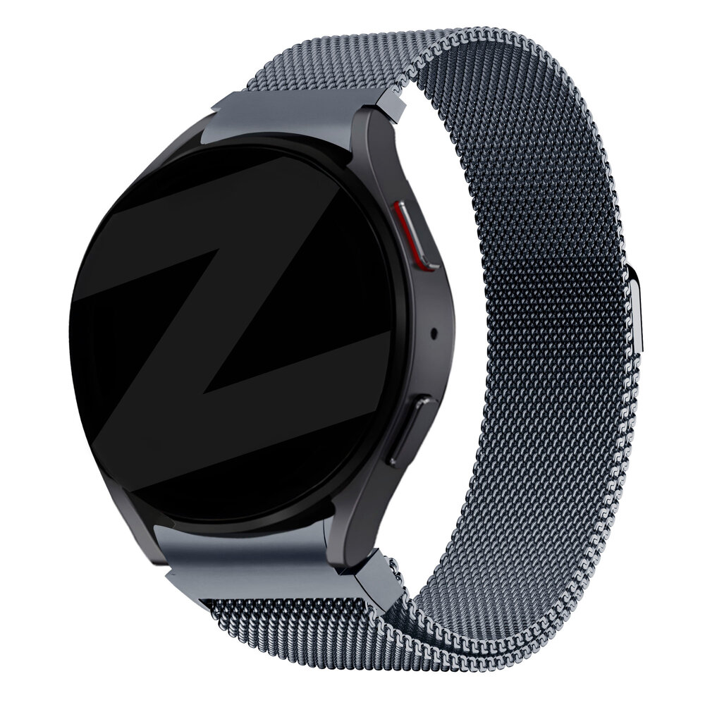 Bandz Bandz Samsung Galaxy Watch 5 - 40mm Milanese Loop Armband (Grau) Bandz Bandz Samsung Galaxy Watch 5 - 40mm Milanese Loop Armband (Grau)