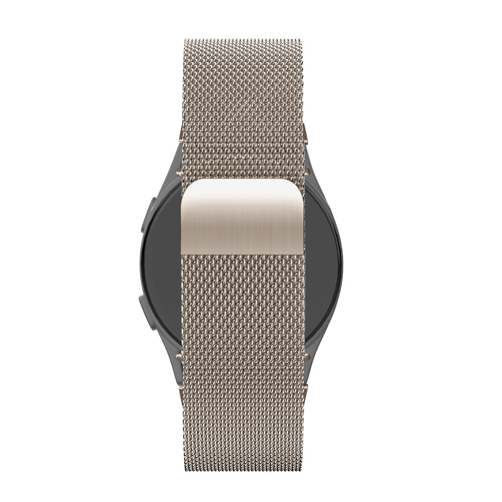 Bandz Bandz Samsung Galaxy Watch 5 - 44mm Milanese Loop Armband (Sekt) Bandz Bandz Samsung Galaxy Watch 5 - 44mm Milanese Loop Armband (Sekt)
