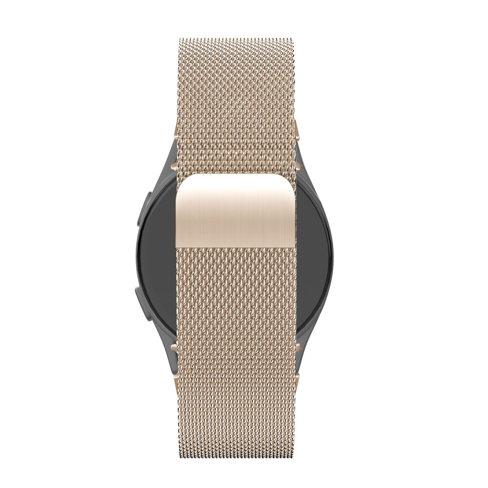 Bandz Bandz Samsung Galaxy Watch 5 - 44mm Milanese Loop Armband (Roségold) Bandz Bandz Samsung Galaxy Watch 5 - 44mm Milanese Loop Armband (Roségold)