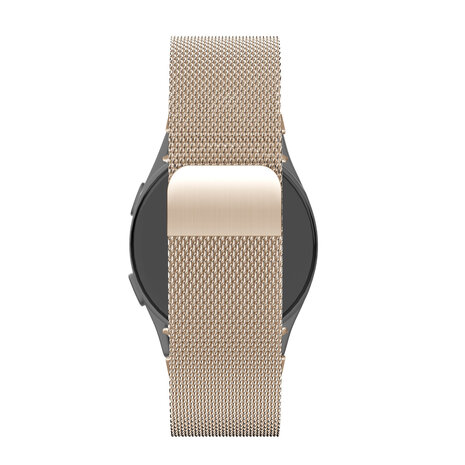 Bandz Bandz Samsung Galaxy Watch 5 - 44mm Milanese Loop Armband (Roségold) Bandz Bandz Samsung Galaxy Watch 5 - 44mm Milanese Loop Armband (Roségold)