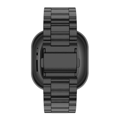 Bandz Bandz Fitbit Sense Klassisches Stahlenarmband (Schwarz) Bandz Bandz Fitbit Sense Klassisches Stahlenarmband (Schwarz)