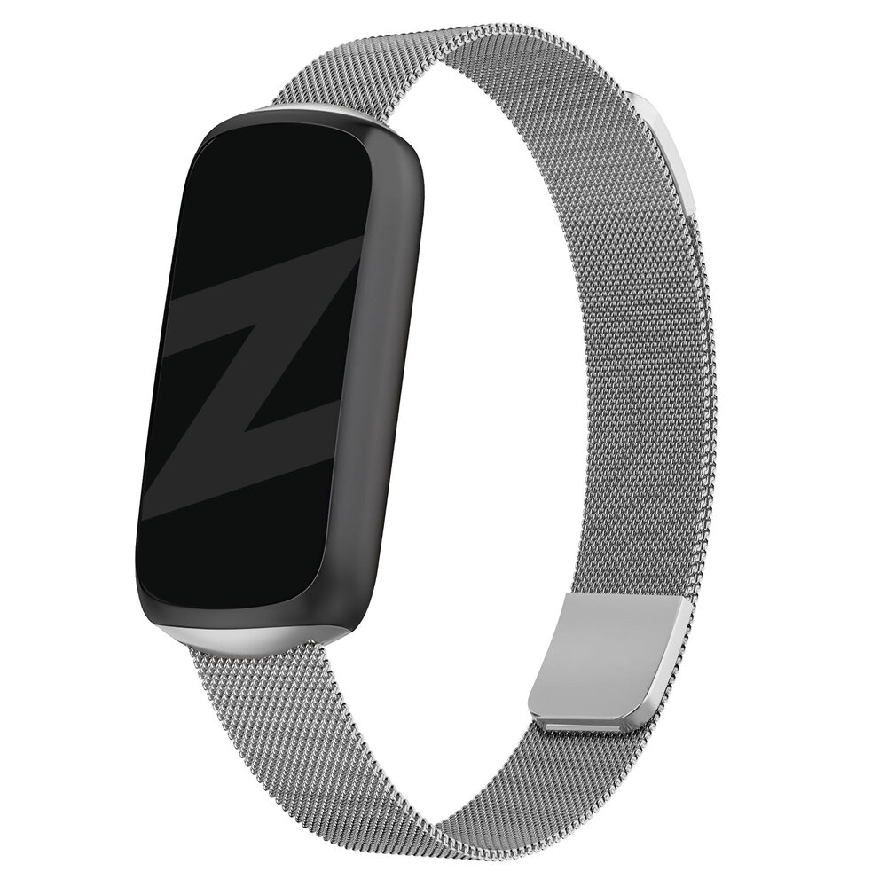 Bandz Bandz Fitbit Luxe Milanese Loop Armband (Silber) Bandz Bandz Fitbit Luxe Milanese Loop Armband (Silber)
