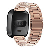 Bandz Bandz Fitbit Versa / Versa 2 Klassisches Stahlenarmband (Rosa Gold) Bandz Bandz Fitbit Versa / Versa 2 Klassisches Stahlenarmband (Rosa Gold)