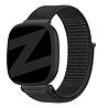 Bandz Bandz Fitbit Versa 3 Nylon Loop-band (Schwarz) Bandz Bandz Fitbit Versa 3 Nylon Loop-band (Schwarz)