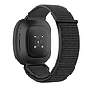 Bandz Bandz Fitbit Versa 3 Nylon Loop-band (Schwarz) Bandz Bandz Fitbit Versa 3 Nylon Loop-band (Schwarz)
