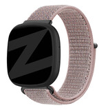Bandz Bandz Fitbit Sense Nylon Loop-band (Rosa) Bandz Bandz Fitbit Sense Nylon Loop-band (Rosa)