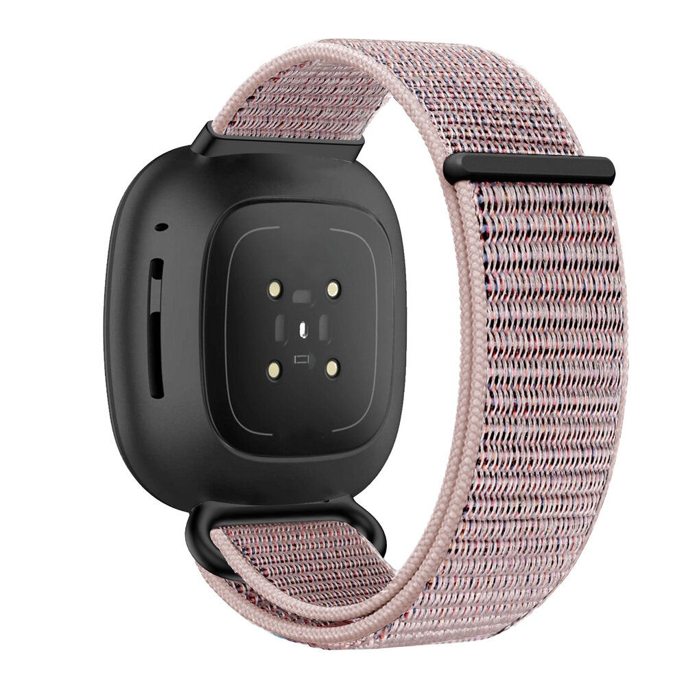 Bandz Bandz Fitbit Sense Nylon Loop-band (Rosa) Bandz Bandz Fitbit Sense Nylon Loop-band (Rosa)