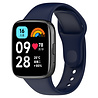 Strap-it® Strap-it Redmi Watch 3 Active / Lite Silikon Armband (Dunkelblau) Strap-it® Strap-it Redmi Watch 3 Active / Lite Silikon Armband (Dunkelblau)