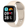 Strap-it® Strap-it Redmi Watch 3 Active / Lite Silikon Armband (Beige) Strap-it® Strap-it Redmi Watch 3 Active / Lite Silikon Armband (Beige)