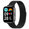 Strap-it® Strap-it Redmi Watch 3 Active / Lite Milanaise Armband (Schwarz) Strap-it® Strap-it Redmi Watch 3 Active / Lite Milanaise Armband (Schwarz)