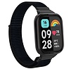 Strap-it® Strap-it Redmi Watch 3 Active / Lite Nylon Armband (Schwarz) Strap-it® Strap-it Redmi Watch 3 Active / Lite Nylon Armband (Schwarz)