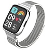 Strap-it® Strap-it Redmi Watch 3 Active / Lite Nylon Armband (Grau) Strap-it® Strap-it Redmi Watch 3 Active / Lite Nylon Armband (Grau)