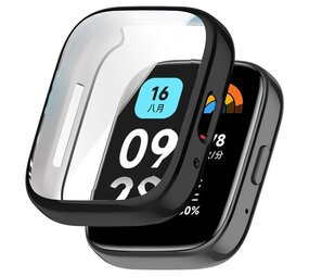 Strap-it® Redmi Watch 3 Active / Lite TPU Hülle (Schwarz) Strap-it® Redmi Watch 3 Active / Lite TPU Hülle (Schwarz)