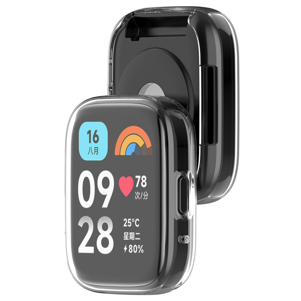 Strap-it® Strap-it Redmi Watch 3 Active / Lite TPU Hülle (Transparent) Strap-it® Strap-it Redmi Watch 3 Active / Lite TPU Hülle (Transparent)