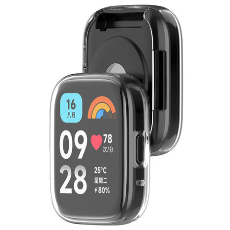 Strap-it® Strap-it Redmi Watch 3 Active / Lite TPU Hülle (Transparent) Strap-it® Strap-it Redmi Watch 3 Active / Lite TPU Hülle (Transparent)