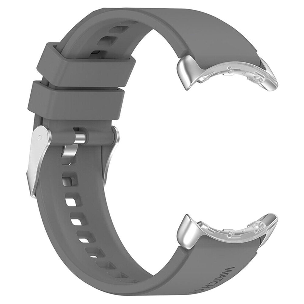 Strap-it® Strap-it Google Pixel Watch 1/2 Silikon Armband (Grau)