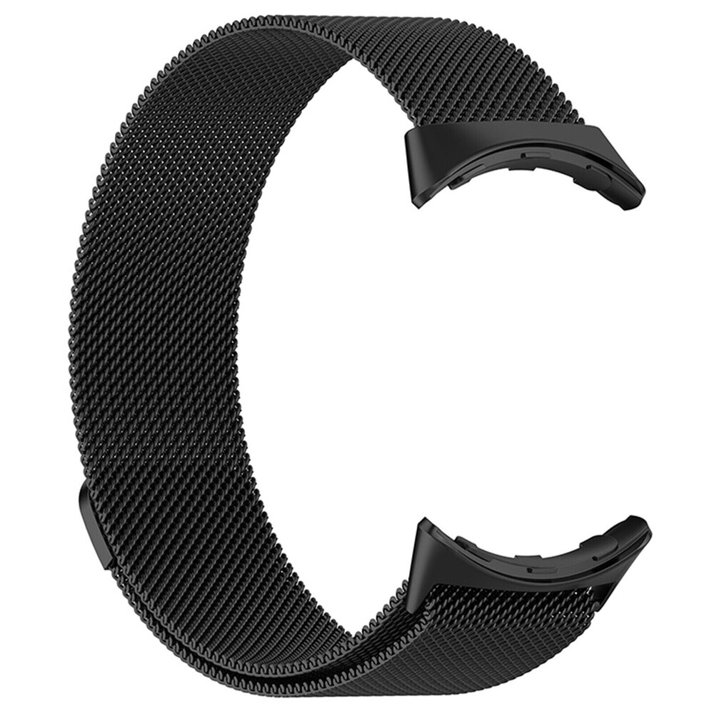 Strap-it® Strap-it Google Pixel Watch 1/2 Milanaise Armband (Schwarz)