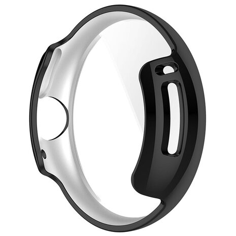 Strap-it® Strap-it Google Pixel Watch 1/2 TPU Hülle  (Schwarz)