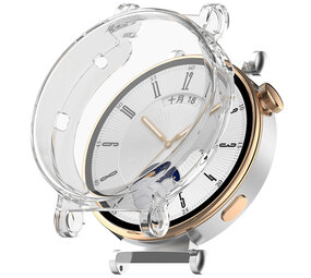 Strap-it® Huawei Watch GT 4 - 41mm TPU Hülle (Transparent) Strap-it® Huawei Watch GT 4 - 41mm TPU Hülle (Transparent)