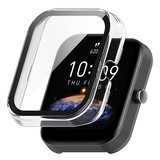 Strap-it® Amazfit Bip 3 (Pro) Hard Case mit Glass (Transparent) Strap-it® Amazfit Bip 3 (Pro) Hard Case mit Glass (Transparent)