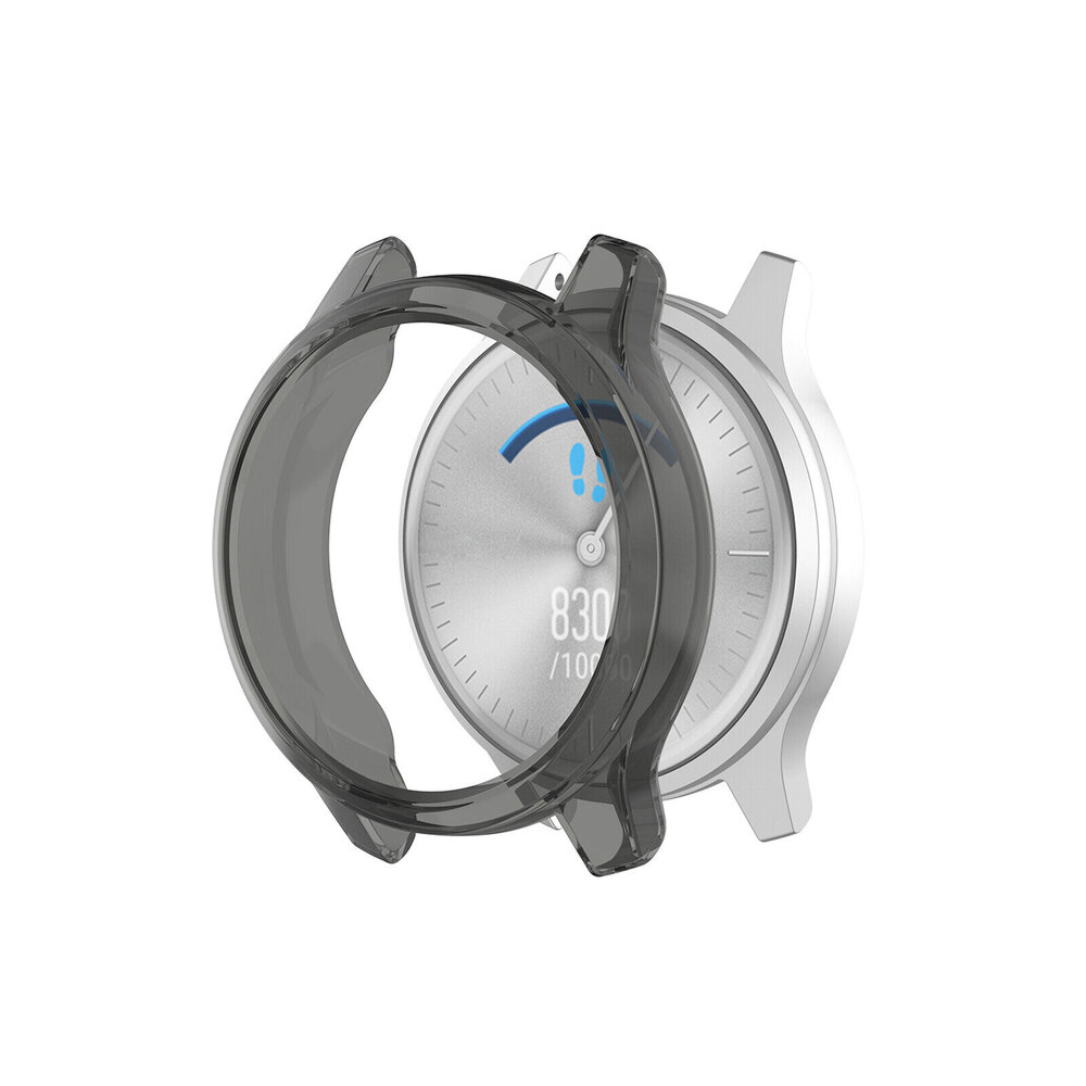 Strap-it® Strap-it Garmin Vivomove Style/Luxe TPU Hülle (Transparent-Schwarz) Strap-it® Strap-it Garmin Vivomove Style/Luxe TPU Hülle (Transparent-Schwarz)