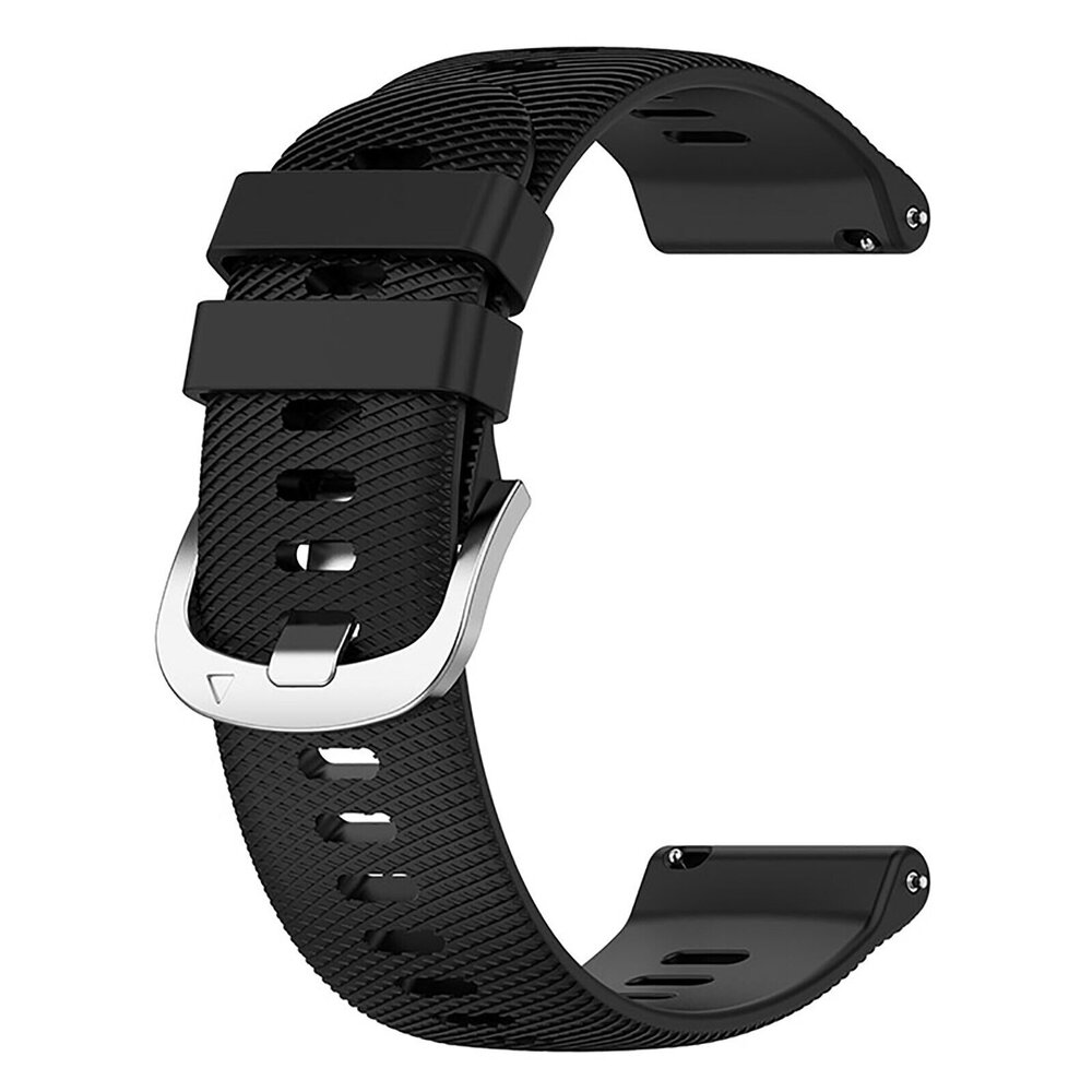 Strap-it® Strap-it Garmin Venu Silikon Armband (Schwarz) Strap-it® Strap-it Garmin Venu Silikon Armband (Schwarz)