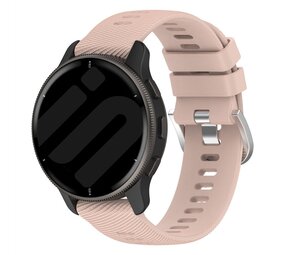 Strap-it® Garmin Forerunner 245 Silikon Armband (Rosa) Strap-it® Garmin Forerunner 245 Silikon Armband (Rosa)