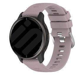 Strap-it® Garmin Vivomove Style Silikon Armband (Lila) Strap-it® Garmin Vivomove Style Silikon Armband (Lila)