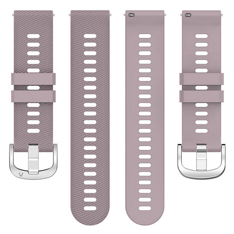Strap-it® Strap-it Garmin Vivomove Style Silikon Armband (Lila) Strap-it® Strap-it Garmin Vivomove Style Silikon Armband (Lila)