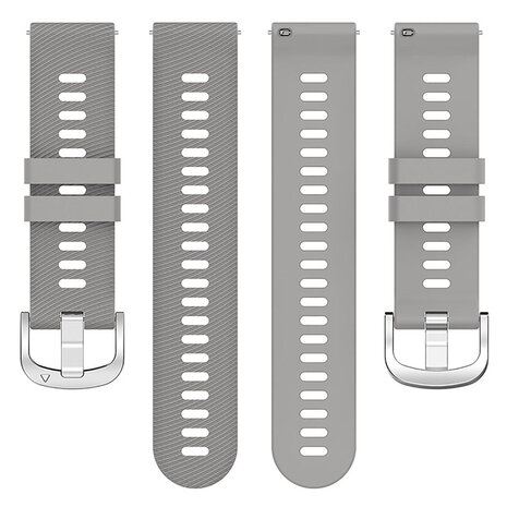 Strap-it® Strap-it Garmin Vivoactive 3 Silikon Armband (Hellgrau) Strap-it® Strap-it Garmin Vivoactive 3 Silikon Armband (Hellgrau)