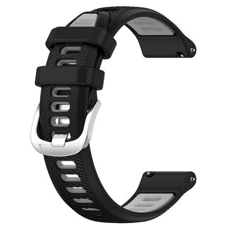 Strap-it® Strap-it Garmin Venu 2 Plus Sport Schnallenarmband (Schwarz/Grau) Strap-it® Strap-it Garmin Venu 2 Plus Sport Schnallenarmband (Schwarz/Grau)
