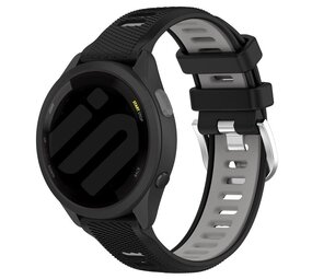 Strap-it® Garmin Venu SQ 2 Sport Schnallenarmband (Schwarz/Grau) Strap-it® Garmin Venu SQ 2 Sport Schnallenarmband (Schwarz/Grau)